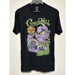 Cypress Hill Haunted Hill Tour Shirt 2023 Horror Rap Concert Tee Small